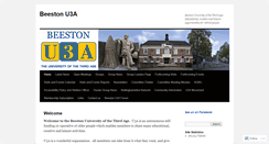 Desktop Screenshot of beestonu3a.org.uk